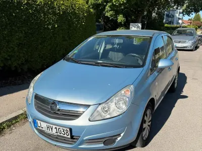 Gebraucht Opel Corsa 60 PS (44 kW) 2009 Blau Kleinwagen