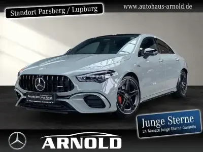 Gebraucht Mercedes CLA45 AMG AMG 421 PS (309 kW) 2025 Manufaktur alpingrau uni Coupé