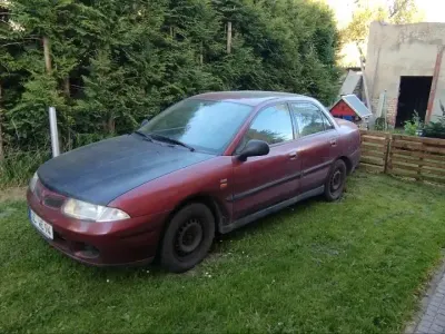 Gebraucht Mitsubishi Carisma 1999 Rot Limousine