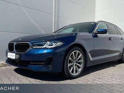 Gebraucht BMW 520 Efficient Dynamics 190 PS (139 kW) 2022 Phytonicblau Kombi