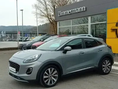Gebraucht Ford Puma Titanium X 2021 Silber SUV