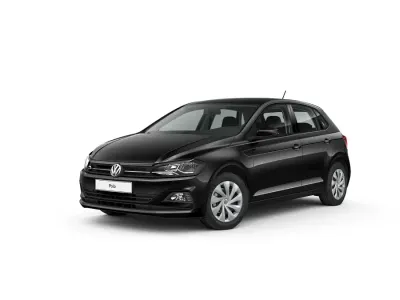 Gebraucht VW Polo Comfortline 95 PS (69 kW) 2018 Schwarz Kleinwagen