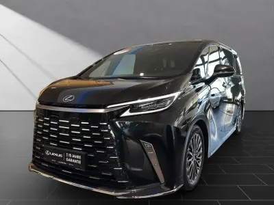 Neu Lexus LM350h Luxury Line 190 PS (139 kW) 2026 Schwarz Van / Kleinbus