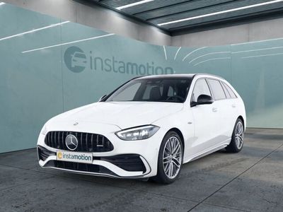 Weiß Gebraucht 2023 Mercedes C43 AMG AMG Kombi | 59.900 € (Teuer)