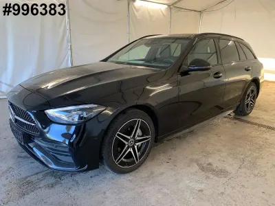 Gebraucht Mercedes C300 AMG 204 PS (150 kW) 2023 Schwarz  unilack Kombi