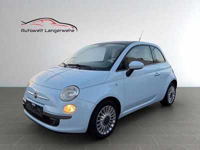 Gebraucht Fiat 500 Lounge 101 PS (74 kW) 2009 Blau Cabrio