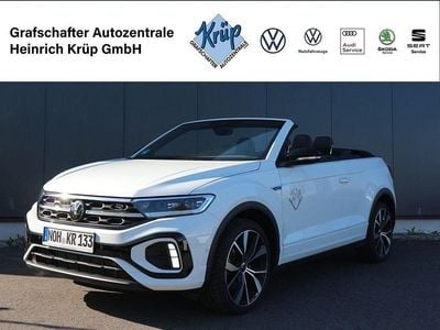 Brugt VW T-Roc Cabriolet R-line 150 HK (110 kW) 2025 Hvid Cabriolet