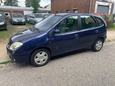Gebraucht Renault Scénic II 107 PS (78 kW) 2003 Blau Van / Kleinbus