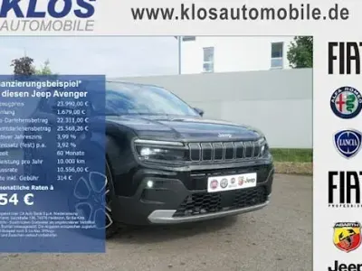 Nuevo Jeep Avenger Summit 100 CV (73 kW) 2025 Negro SUV