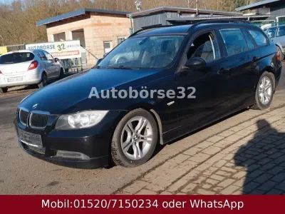 Gebraucht BMW 320 Advantage 177 PS (130 kW) 2007 Schwarz Kombi