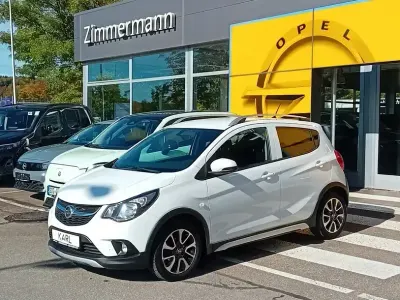 Gebraucht Opel Karl Rocks 73 PS (53 kW) 2019 Weiß Kleinwagen