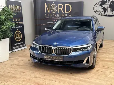 Brugt BMW 530e Luxury Line 292 HK (214 kW) 2022 Blå Stationcar