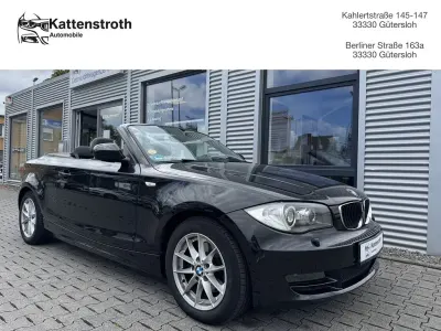 Gebraucht BMW 120 Cabriolet Advantage 177 PS (130 kW) 2010 Schwarz Cabrio