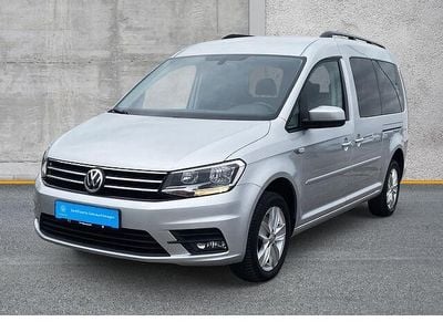 Reflexsilber metallic Gebraucht 2017 VW Caddy Maxi Comfortline Van / Kleinbus | 22.420 € (Teuer)