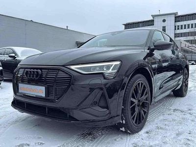 Gebraucht Audi e-tron Sportback Black Edition 230 kW (313 PS) 2022 Mythosschwarz metallic SUV