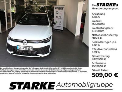 Weiß (pure white) Gebraucht 2025 VW Golf GTE Limousine | 41.640 € (Etwas zu teuer)