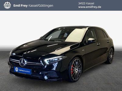 Kosmosschwarz metallic Gebraucht 2021 Mercedes A35 AMG AMG Limousine | 36.710 € (Fairer Preis)
