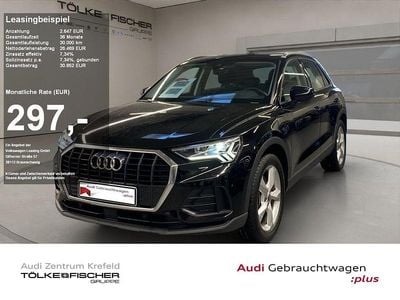 Mythosschwarz (metallic) Gebraucht 2022 Audi Q3 Basis SUV | 26.369 € (Guter Preis)