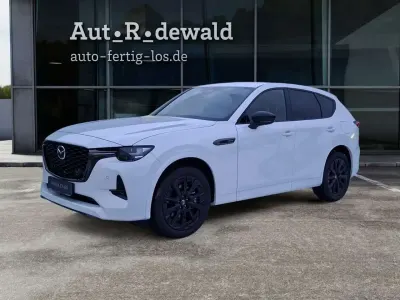 Neu Mazda CX-60 Homura-Line 328 PS (241 kW) 2025 Rhodium white metallic SUV