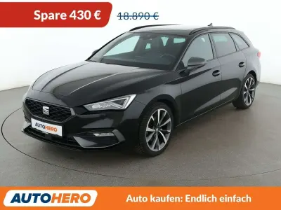 Gebraucht Seat Leon FR 150 PS (110 kW) 2021 Schwarz Kombi
