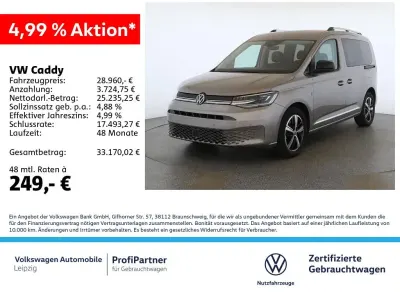 Gebraucht VW Caddy Style 122 PS (89 kW) 2024 Beige Van / Kleinbus