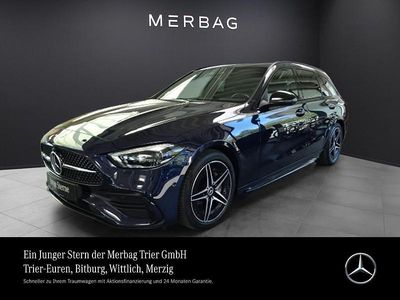Usata Mercedes C300 AMG 265 CV (194 kW) 2022 Blu Berlina