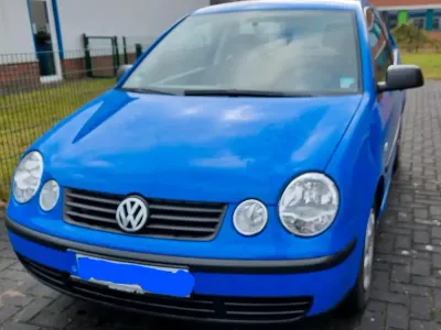 Gebraucht VW Polo Basis 64 PS (47 kW) 2002 Blau Kleinwagen