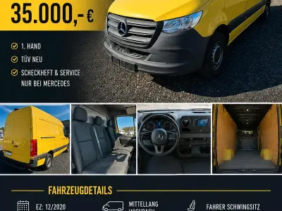 Gebraucht Mercedes Sprinter 190 PS (139 kW) 2020 Van