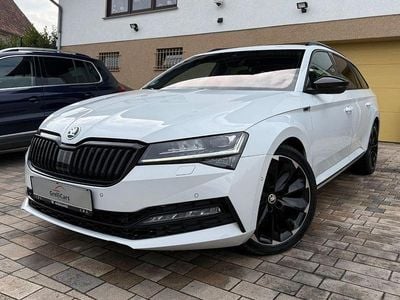 Gebraucht Skoda Superb SportLine 272 PS (200 kW) 2020 Weiß Kombi