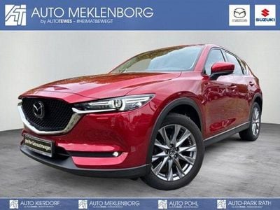 Gebraucht Mazda CX-5 Sports-Line 194 PS (142 kW) 2020 Magmarot metallic SUV
