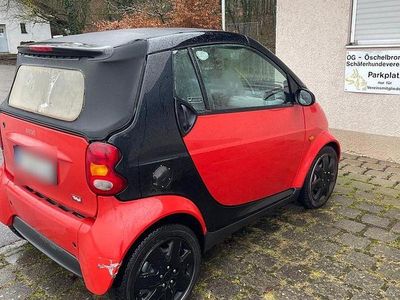 Brugt Smart ForTwo Cabrio 61 HK (44 kW) 2008 Rød Cabriolet