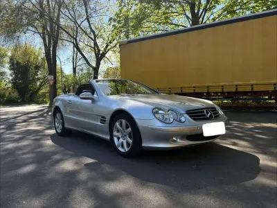 Used Mercedes SL350 245 HP (180 kW) 2003 Silver Cabriolet