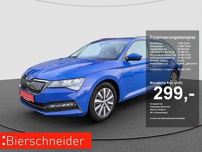 Gebraucht Skoda Superb Ambition 156 PS (114 kW) 2022 Blau Kombi