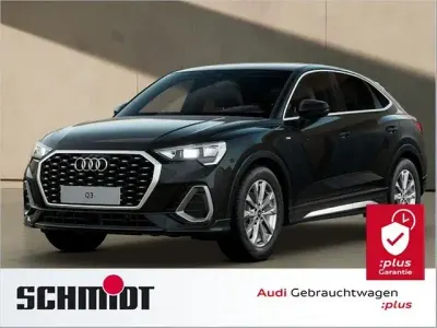 Gebraucht Audi Q3 Sportback S-Line 150 PS (110 kW) 2025 Mythosschwarz metallic SUV
