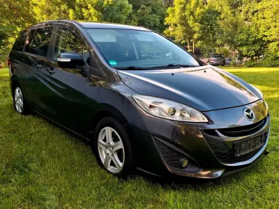 Gebraucht Mazda 5 Edition 116 PS (85 kW) 2012 Grau Van / Kleinbus