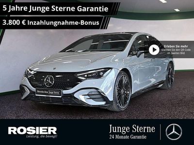 Grau / manufaktur alpingrau Gebraucht 2024 Mercedes EQE350 AMG line Limousine | 60.890 €