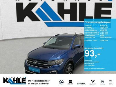 Reef blue metallic Gebraucht 2022 VW T-Cross Active SUV | 20.990 € (Fairer Preis)