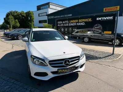 Gebraucht Mercedes C200 184 PS (135 kW) 2017 Weiß Kombi