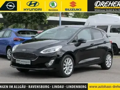 Gebraucht Ford Fiesta Titanium 101 PS (74 kW) 2019 Iridiumschwarz metallic Kleinwagen