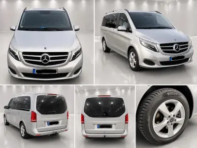 Gebraucht Mercedes V220 Edition 163 PS (119 kW) 2018 Silber Van / Kleinbus