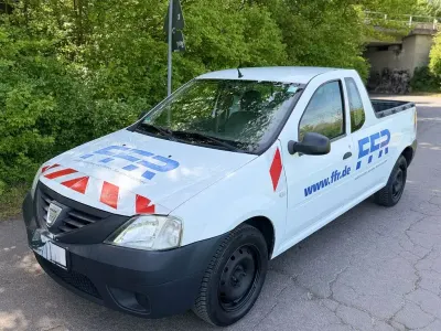 Brugt Dacia Pick up Basis 84 HK (61 kW) 2011 Hvid Pickup / Ladvogn