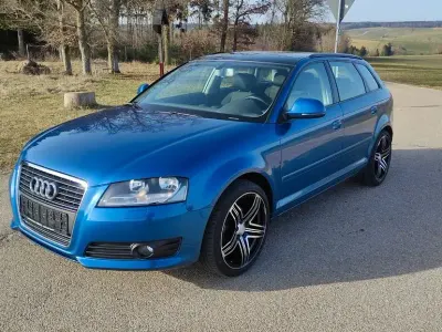 Gebraucht Audi A3 Sportback Ambition 140 PS (102 kW) 2009 Blau Kleinwagen