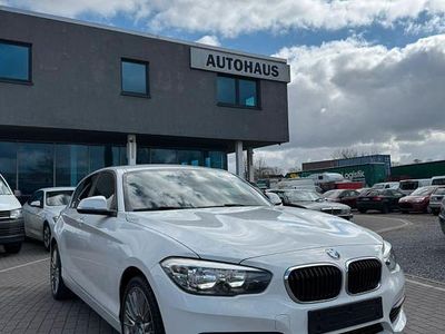Gebraucht BMW 116 Advantage 109 PS (80 kW) 2015 Weiß Kleinwagen