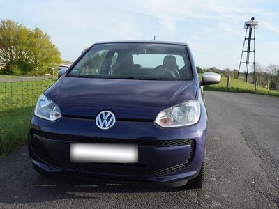 Second-hand VW up! CLUB 60 CP (44 kW) 2015 Albastru Hatchback