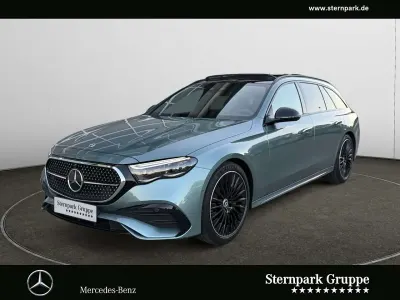 Gebraucht Mercedes E300 AMG 313 PS (230 kW) 2025 Lack verdesilber Kombi