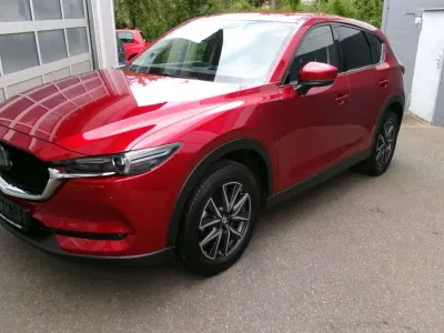 Używany Mazda CX-5 Sports-Line 194 KM (142 kW) 2017 Czerwony SUV