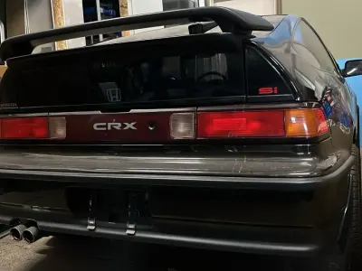 Gebraucht Honda Civic SI 107 PS (78 kW) 1990 Schwarz Coupé