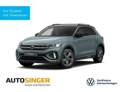 Gebraucht VW T-Roc Cabriolet R-line 150 PS (110 kW) 2025 Blau SUV