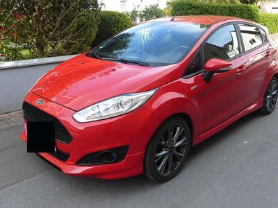 Gebraucht Ford Fiesta ST-Line 101 PS (74 kW) 2017 Rot Kleinwagen
