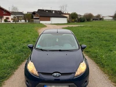 Gebraucht Ford Fiesta 82 PS (60 kW) 2009 Blau Kleinwagen